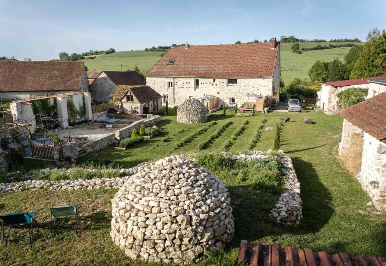 Les Bories En Champagne Villa Montlevon Екстериор снимка
